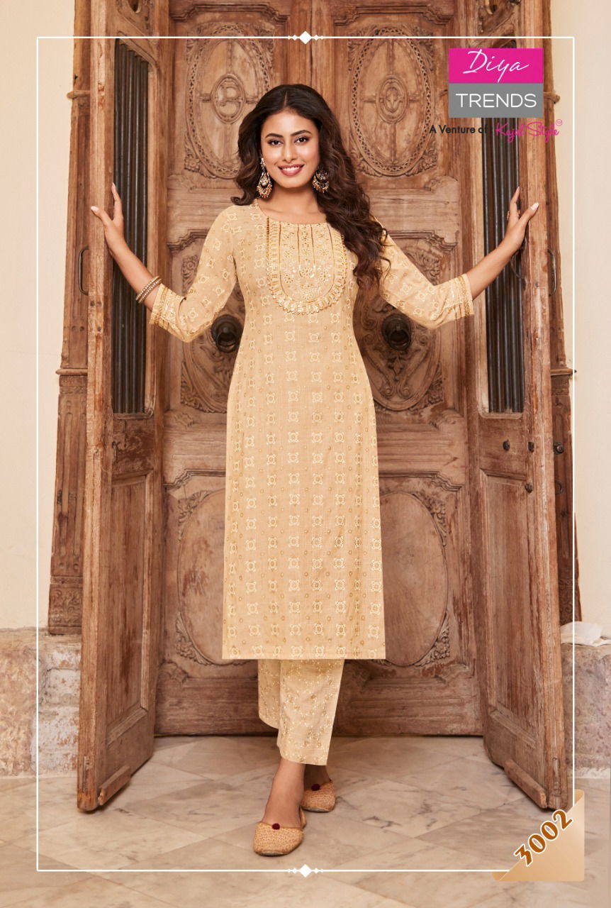 Celebration 3 Rayon Fancy Designer Wholesale Kurti With Bottom